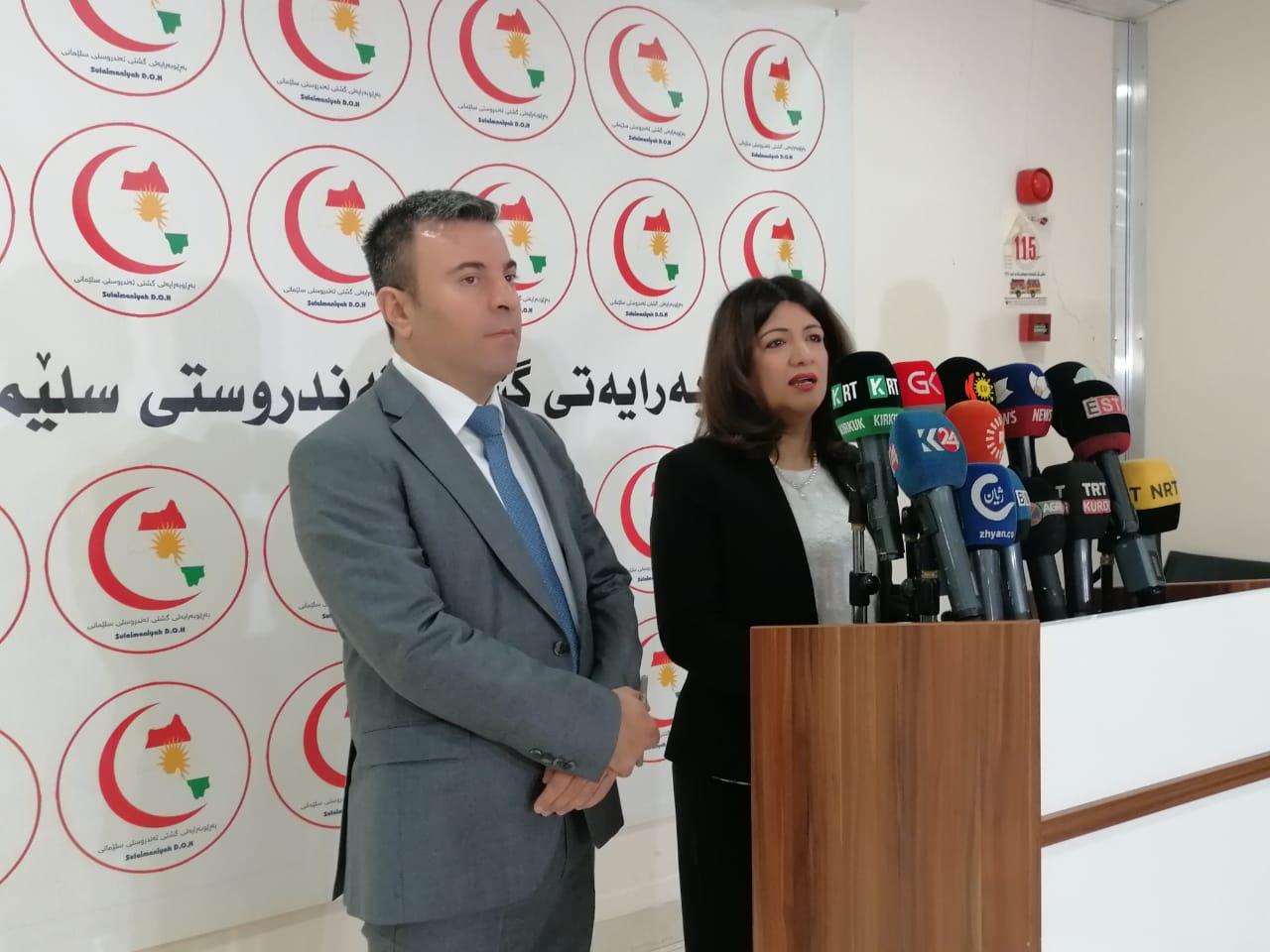 د.سەباح نەسرەدین: لە سلێمانی کەمترین کێشە ھەبوە لە بەکارھێنانی ڤاکسیندا