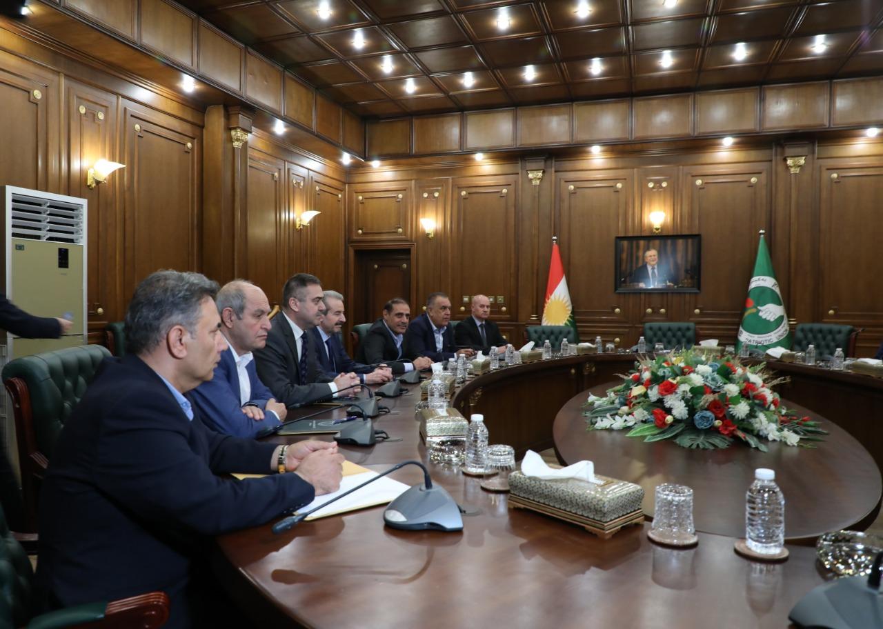 یەکێتیی نیشتمانیی کوردستان و حزبی  تەکەتولی دیموکراتی لە پێناوی کارو ئازادییەکانی  تونس لە سلێمانی کۆبوونەوە و تاوتوێی پەیوەندییەکانیان کرد