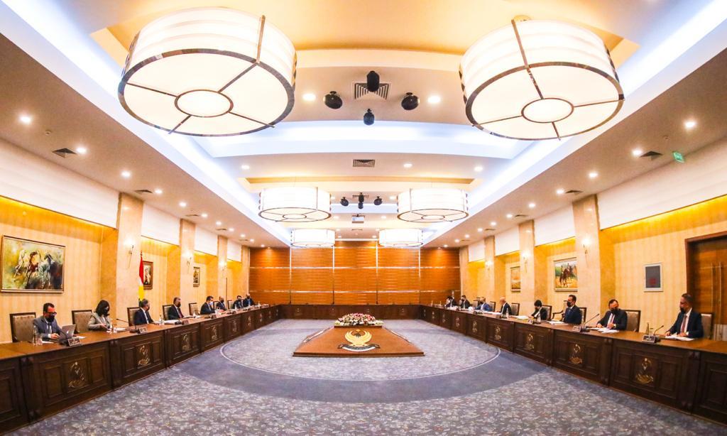 کۆبوونەوەی ھەفتانەی ئەنجومەنی وەزیرانی ھەرێم ئەنجام نەدرا