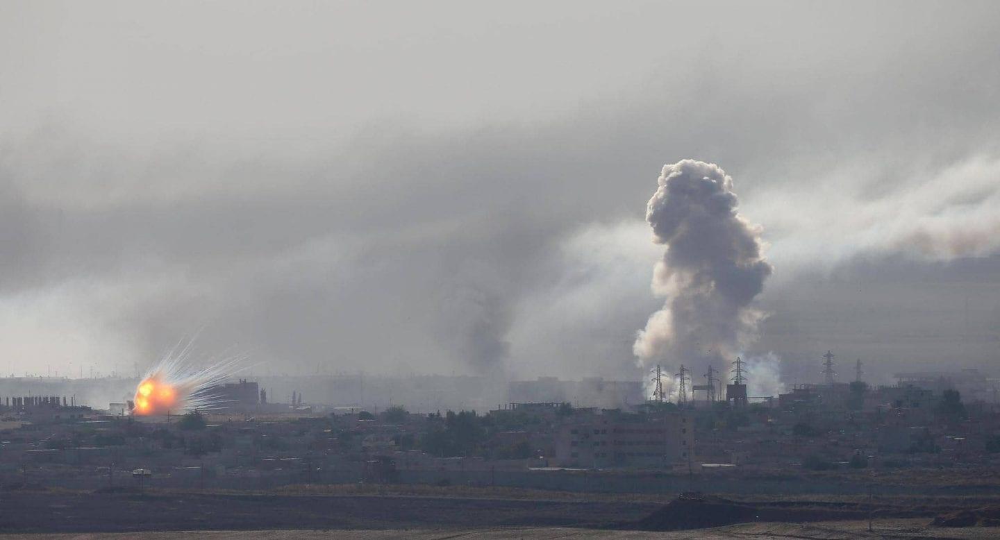 بەھۆی تۆپبارانی تورکیا لە ڕۆژئاوای کوردستان هەشت کەس برینداربوون