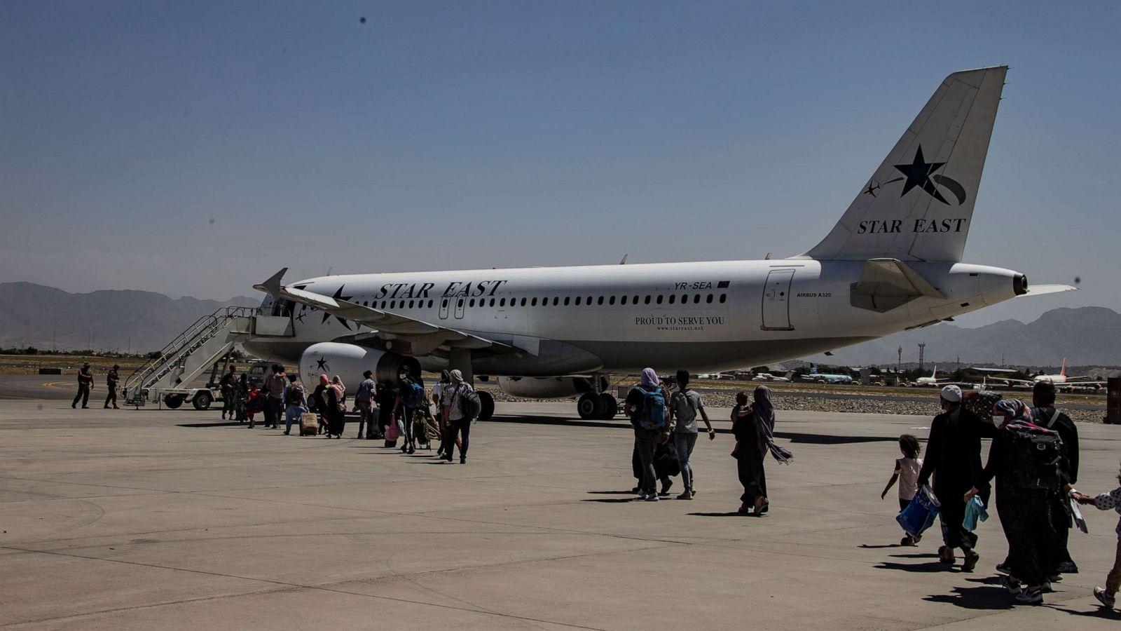 چەند مووشەکێک ئاڕاستەی فڕۆکەخانەی کابوڵ کران