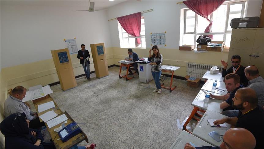 ٣٠٩ وێستگەی دەنگدان بۆ ئاوارەکان دیاری  دەکرێت