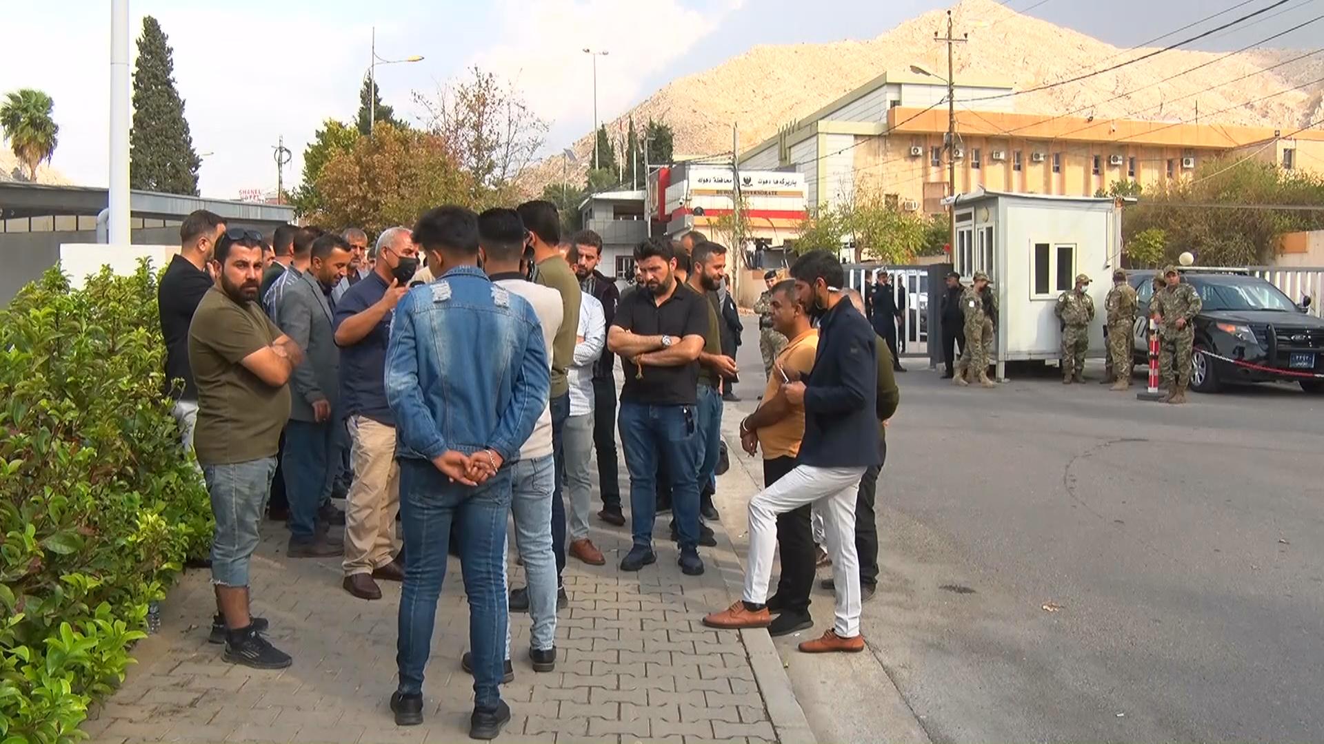 کارمەندانی رێکخراوێکی سەر بە دەزگای مین و تەقەمەنی لە دھۆک گردبوونەوە