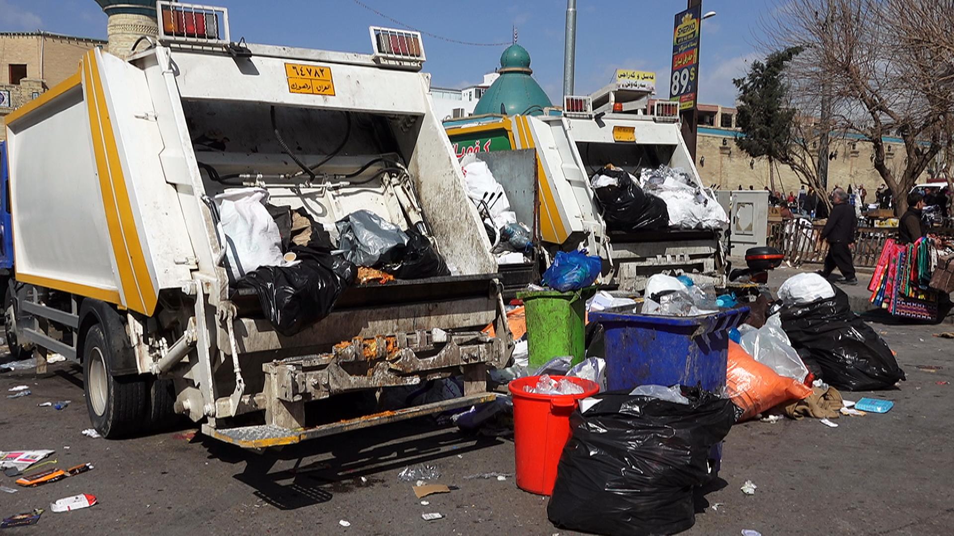 کێشەی خۆڵ و خاشاک و کارەبا لە ناو بازاڕی سلێمانی چارەسەر دەکرێت