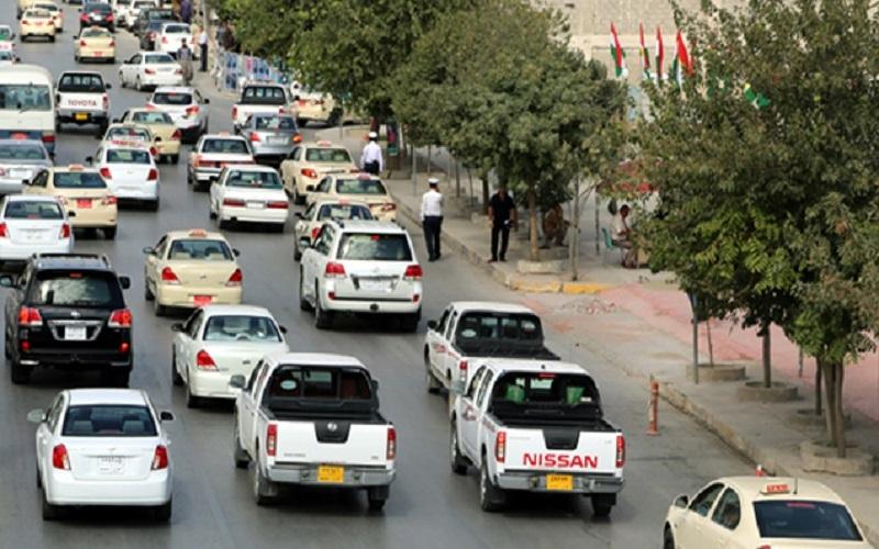 تابلۆی ئۆتۆمبێل لە ھەرێم و عێراق یەکدەخرێت 