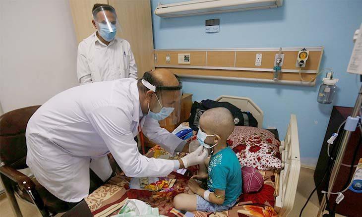 تەندروستی عێراق: زیاتر لە ٣٠ ھەزار تووشبووی شێرپەنجە لە عێراق چارەسەر وەردەگرن