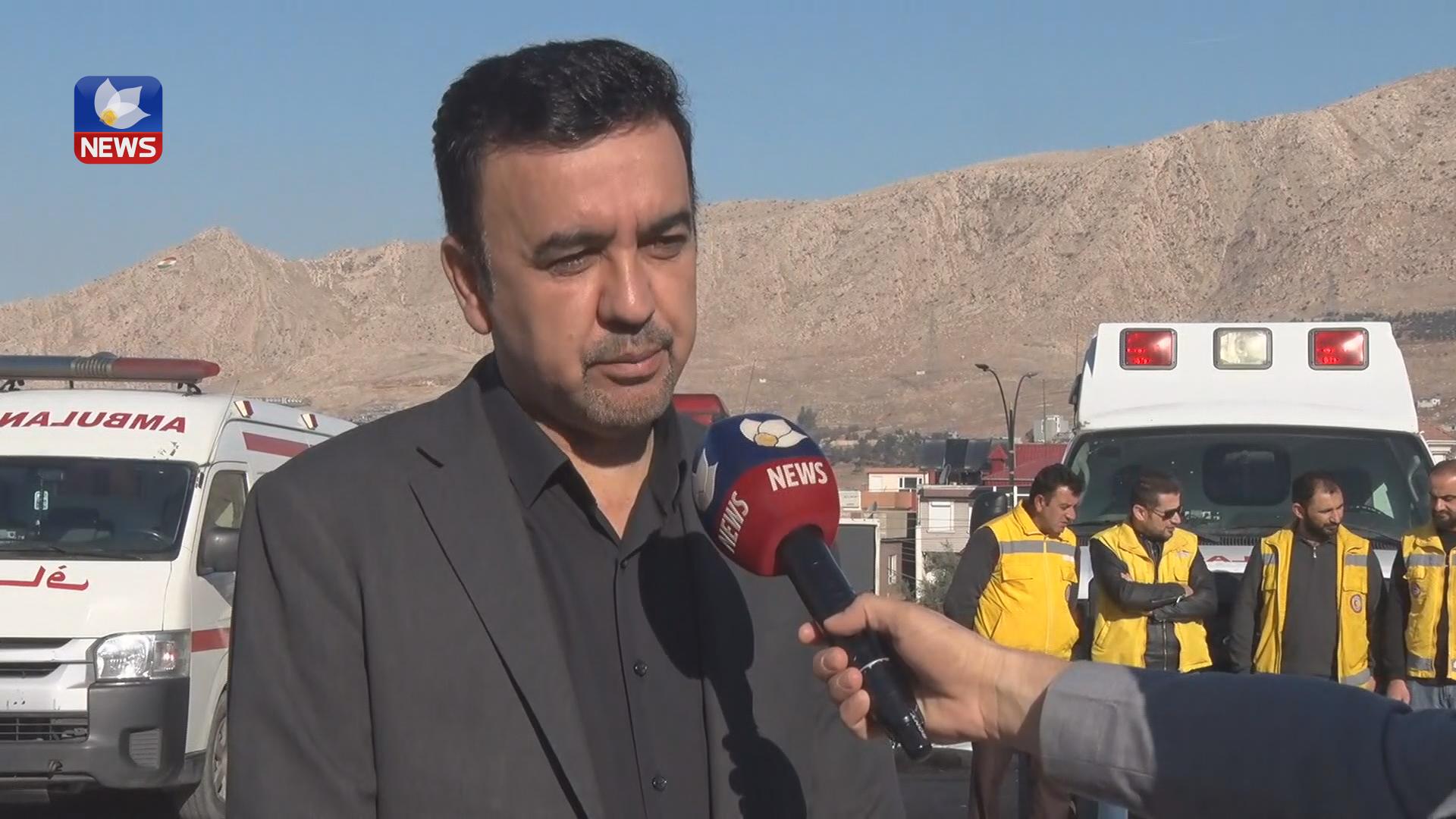 تیمەکانی فریاکەوتنی خێرای دھۆک بۆ ساڵی نوێ لە ئەرکدان