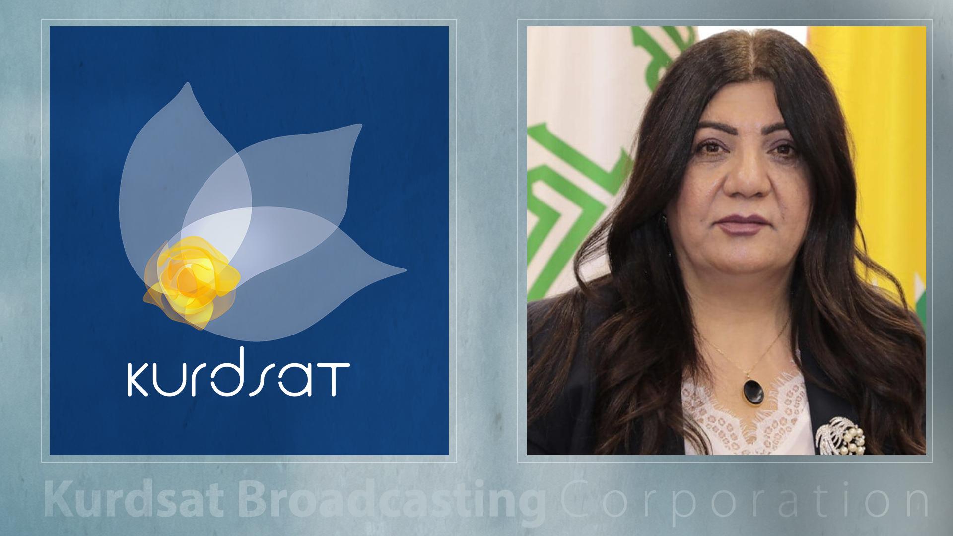 ئەمەل جەلال: کوردسات ماڵی ھەموان و دەنگی گەلەکەمانە