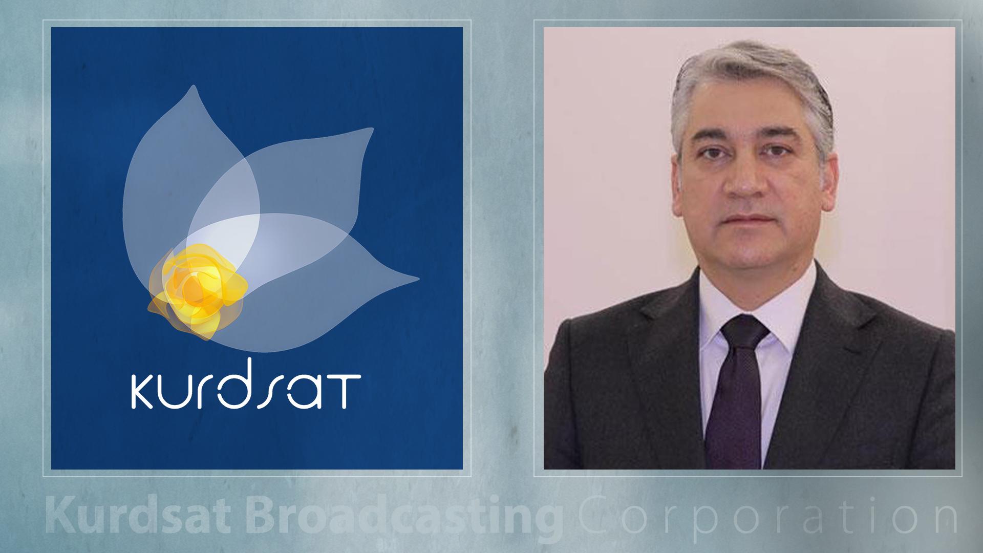 جوتیار عادل پیرۆزبایی لە دەزگای میدیایی کوردسات دەکات