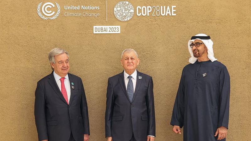 سەرۆککۆمار دوای بەشداریکردنی لە کۆنفرانسی لوتکەی نەتەوە یەکگرتووەکان بۆ کەشوھەوا گەڕایەوە بەغداد