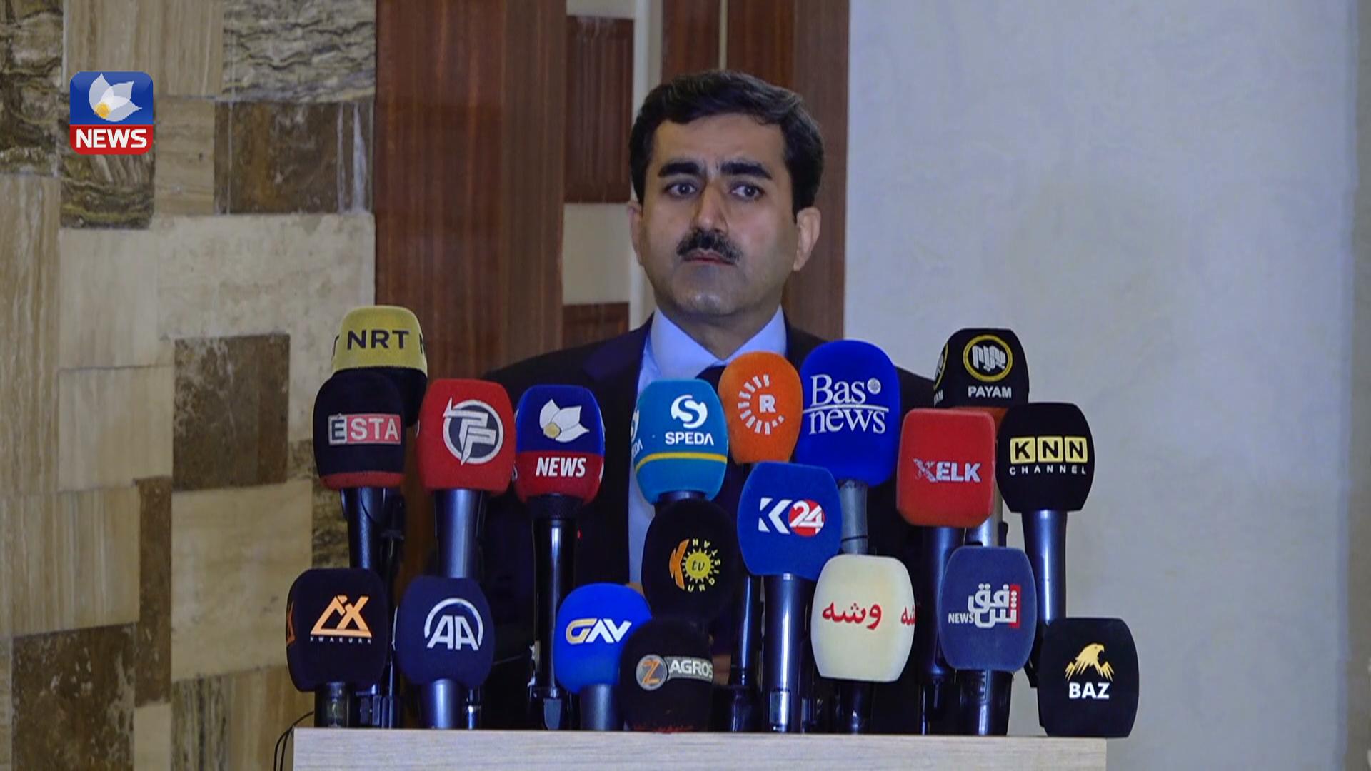 وەزارەتی ئاوەدانکردنەوەی ھەرێم گرێبەستی ھێڵی شەمەندەفەری لەگەڵ کۆمپانیایەکی ئیسپانی ئیمزاکرد