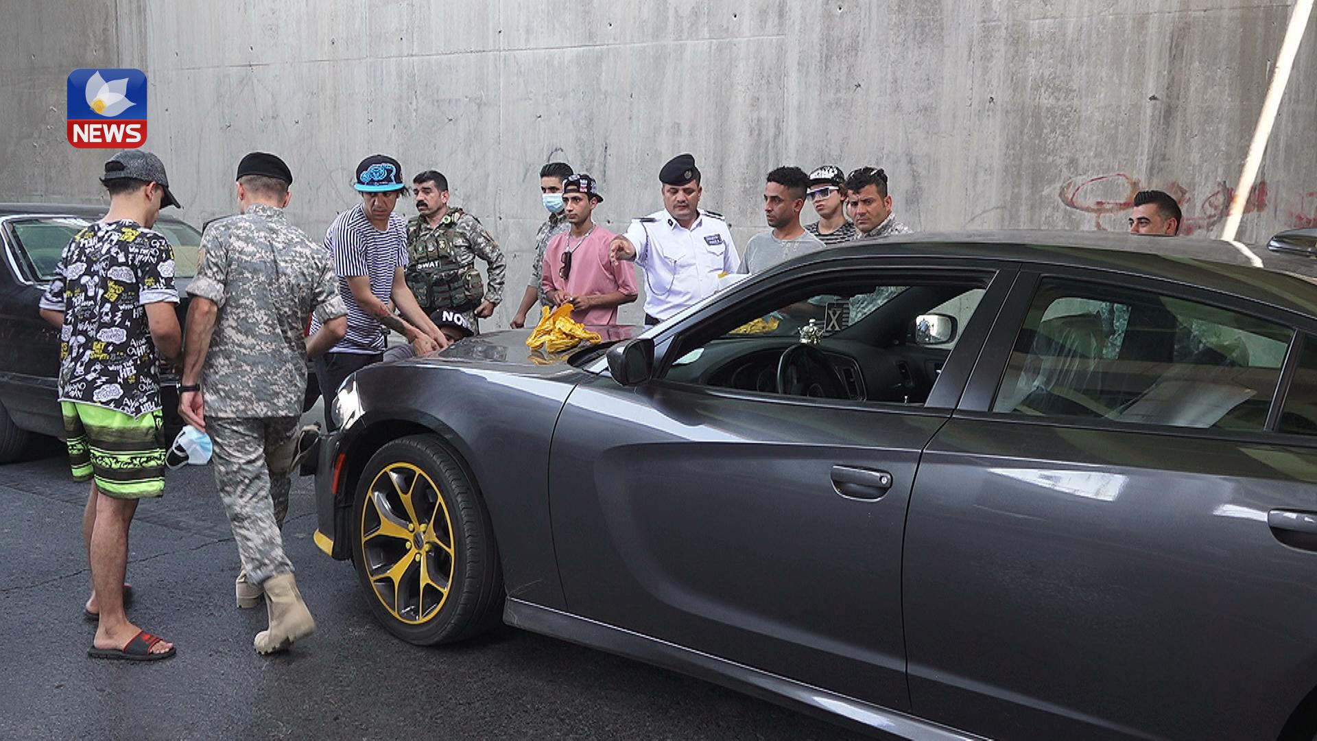 لە ھەفتەیەکدا ١٥ ئۆتۆمبێلی نایاسایی لە سلێمانی دەستیان بەسەرداگیراوە