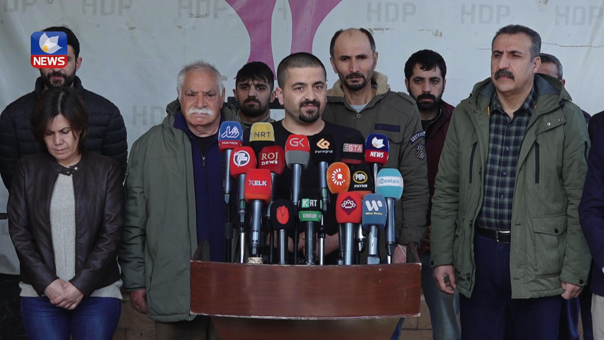 نوێنەرایەتی ھەدەپە: تورکیا بە گازی کوشندە ھێرشی کردووەتە سەر کەمپی مەخمور