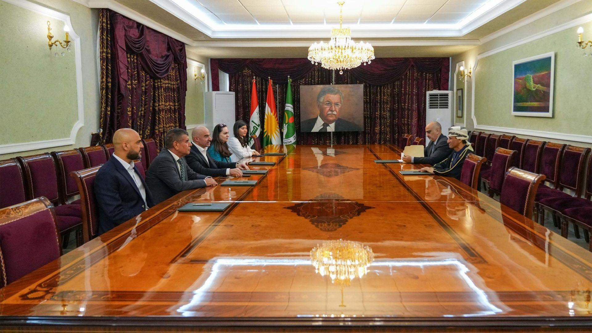 سەرۆکی یەکێتی جەختی لە گرنگیی گفتوگۆ کردەوە بۆ چارەسەرکردنی کێشەی موچە 