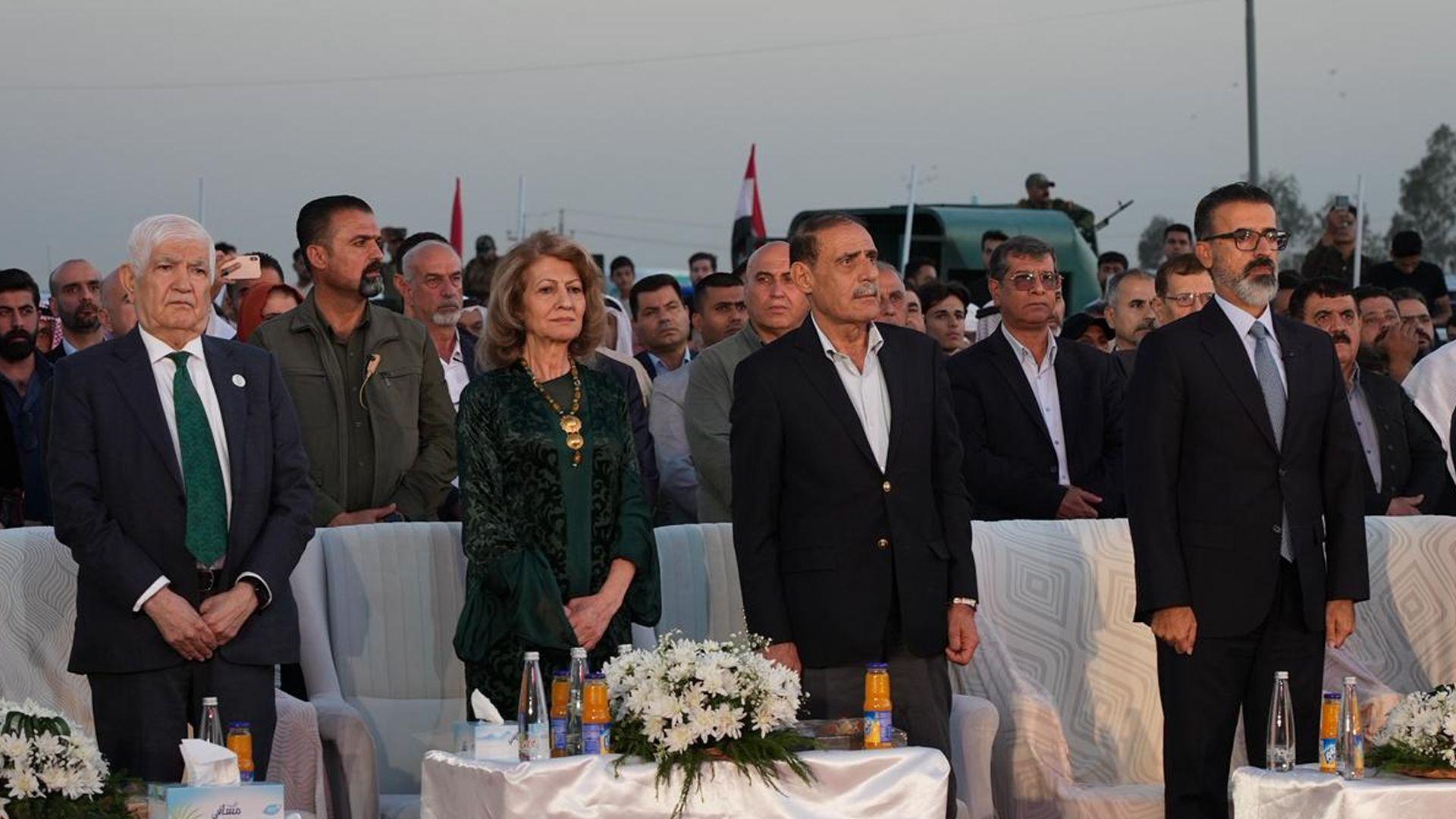 لە کەرکوک پەردە لەسەر پەیکەری سەرۆک مام جەلال لادرا