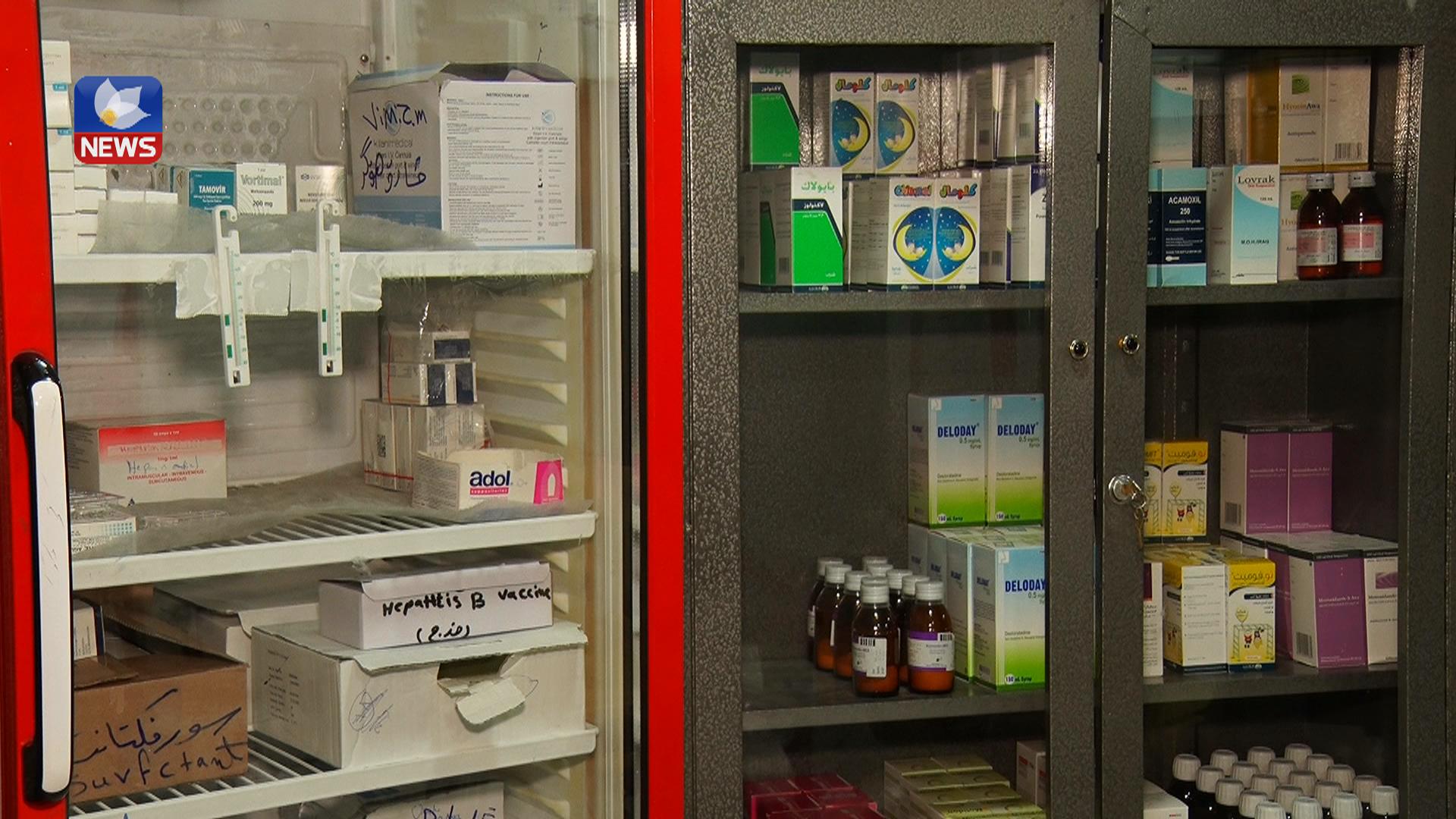 کێشەی کەمی دەرمان بووەتە ھۆی پەکخستنی ھەندێک بەشی نەخۆشخانەکانی سلێمانی