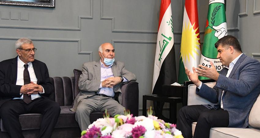 لاھور شێخ جەنگی لەگەڵ وەفدێکی پارتی دیموکراتی پێشکەوتنخوازی کوردی سوریا کۆبۆوە