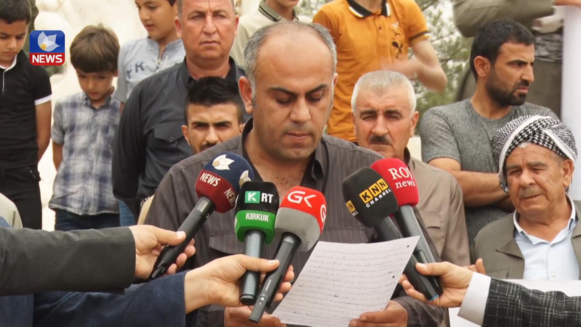 کەسوکاری شەھیدان داوای دابینکردنی خزمەتگوزارییەکان دەکەن