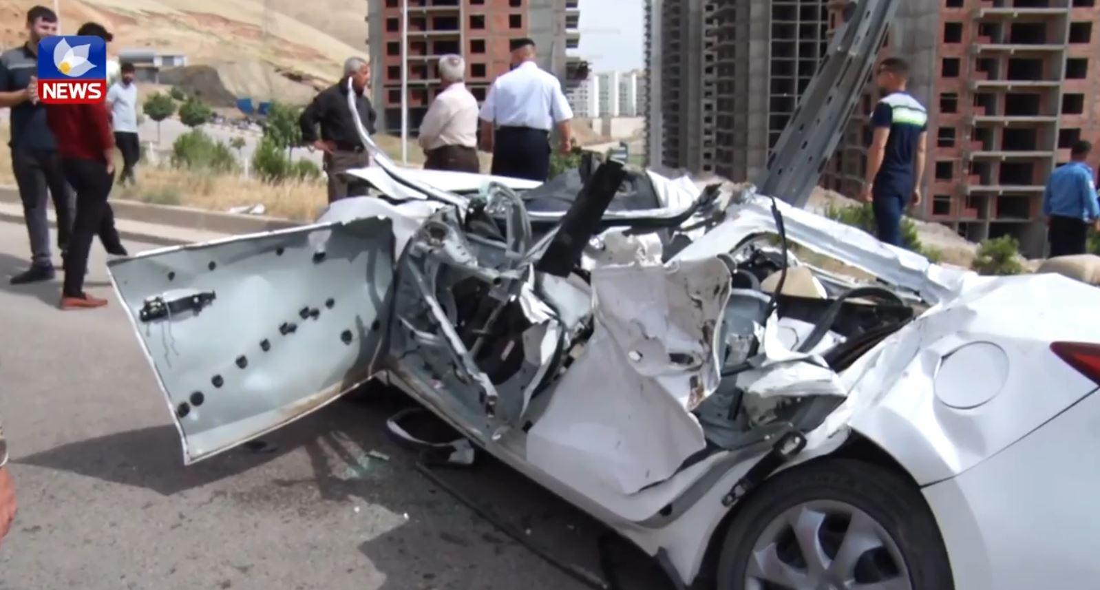 لە روداوێکی ھاتووچۆدا لە سلێمانی سێ کەس گیانیان لەدەستدا