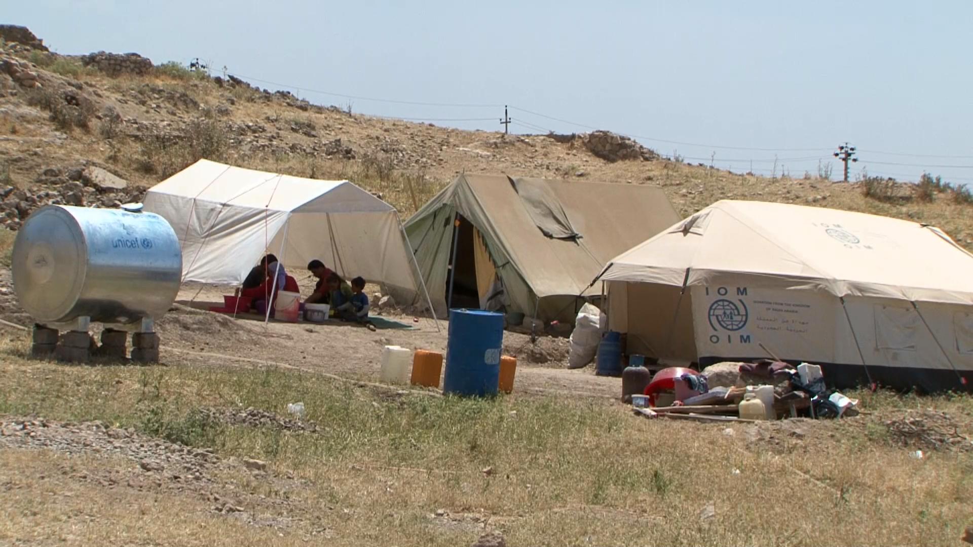 ماوەی ٧ ساڵە ئاوارەکانی شەنگال لەناو کەمپەکاندا دەژین