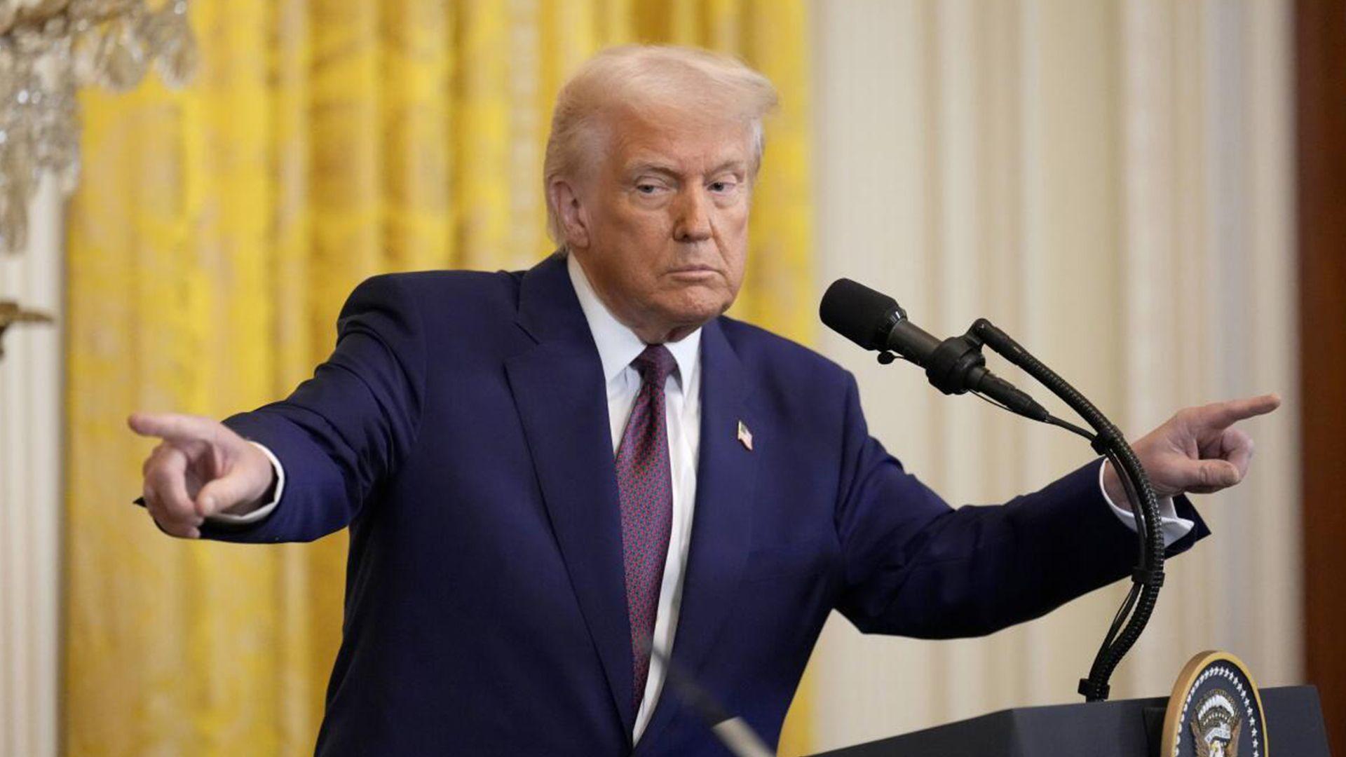 ترەمپ: لە سەرژمێرییە نوێیەكەی ئەمریكادا كۆچبەرانی نایاسایی تۆمار ناكرێن