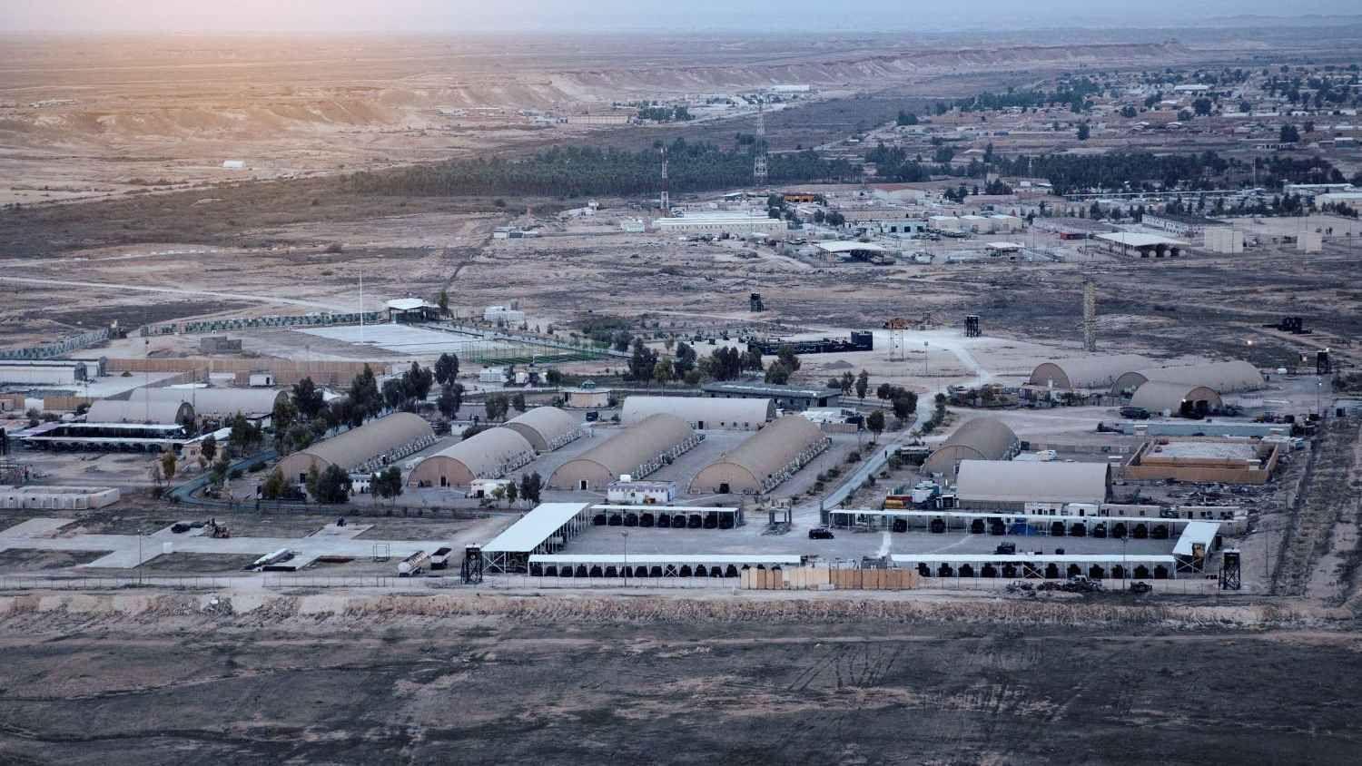 وەزارەتی بەرگریی عیراق وەرگرتنەوەی تەواوەتی بنكەی سەربازی عەین ئەسەدی راگەیاند