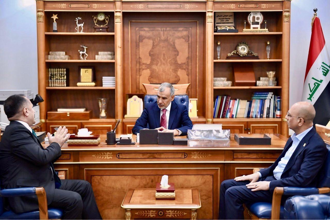 فالح ساری وەک وەزیری نوێی دارایی دەستبەکاربوو