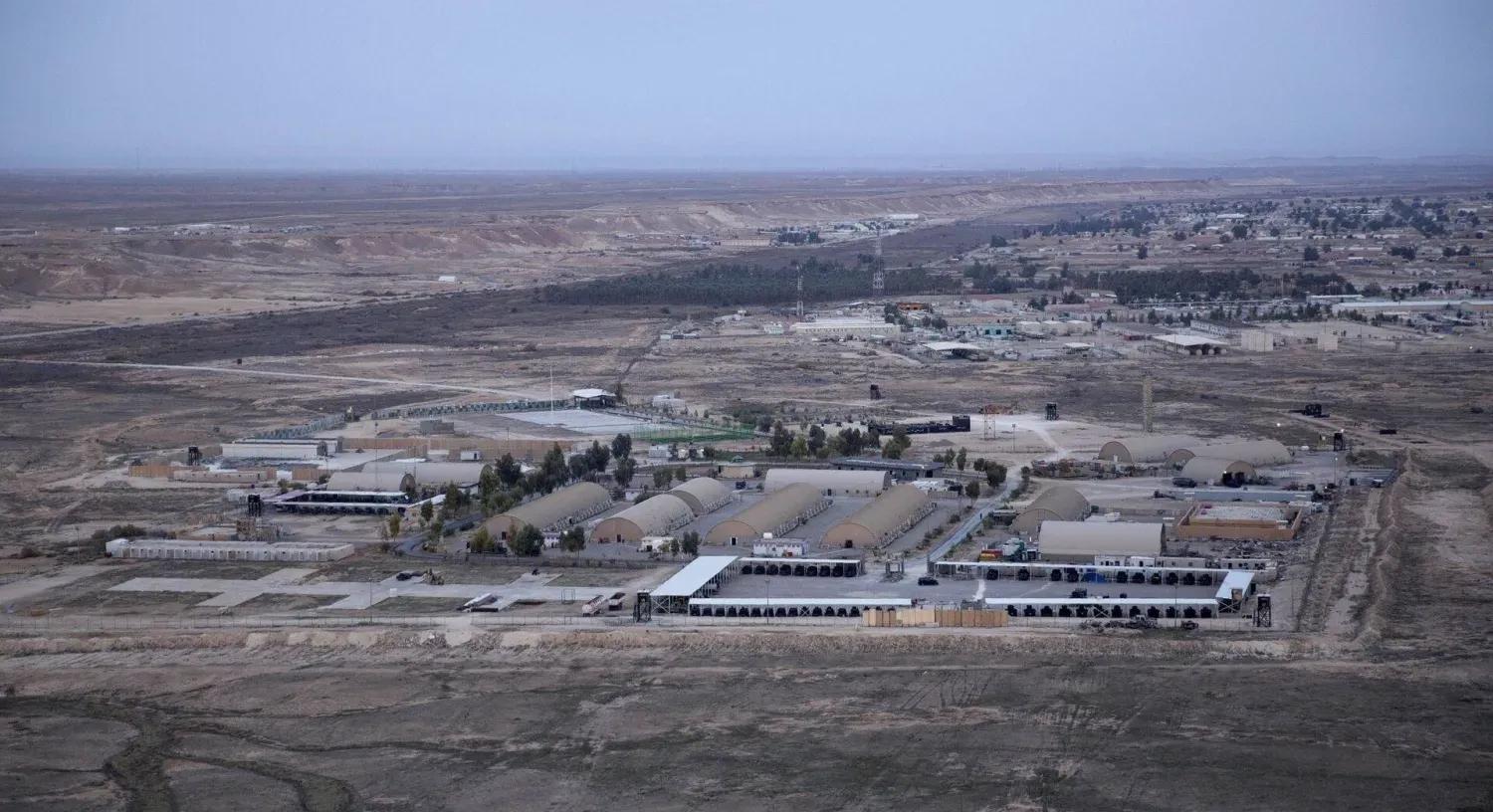 سەرچاوەیەكی ئەمنی: هاوپەیمانان لە بنكەی عەین ئەسەد دەكشێنەوە