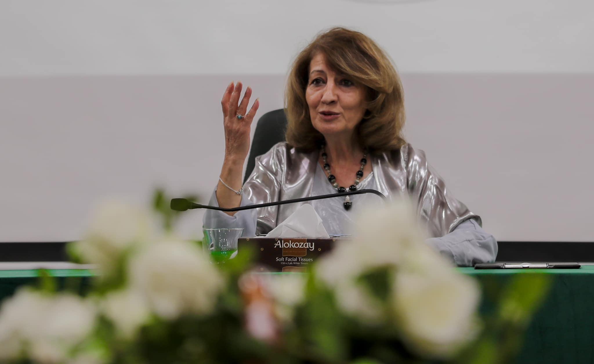 شاناز ئیبراھیم ئەحمەد پیرۆزبای ساڵیادی دامەزراندنی یەکێتی ژنانی کوردستان دەکات