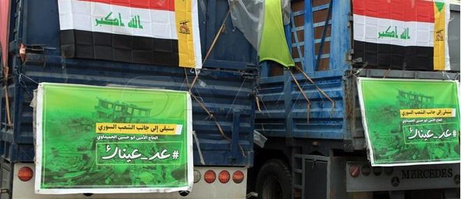 حکومەتی عێراق زیاتر لە ٨٠٠ تۆن خۆراک و پێداویستی پزیشکی دەگەیەنێتە سوریا