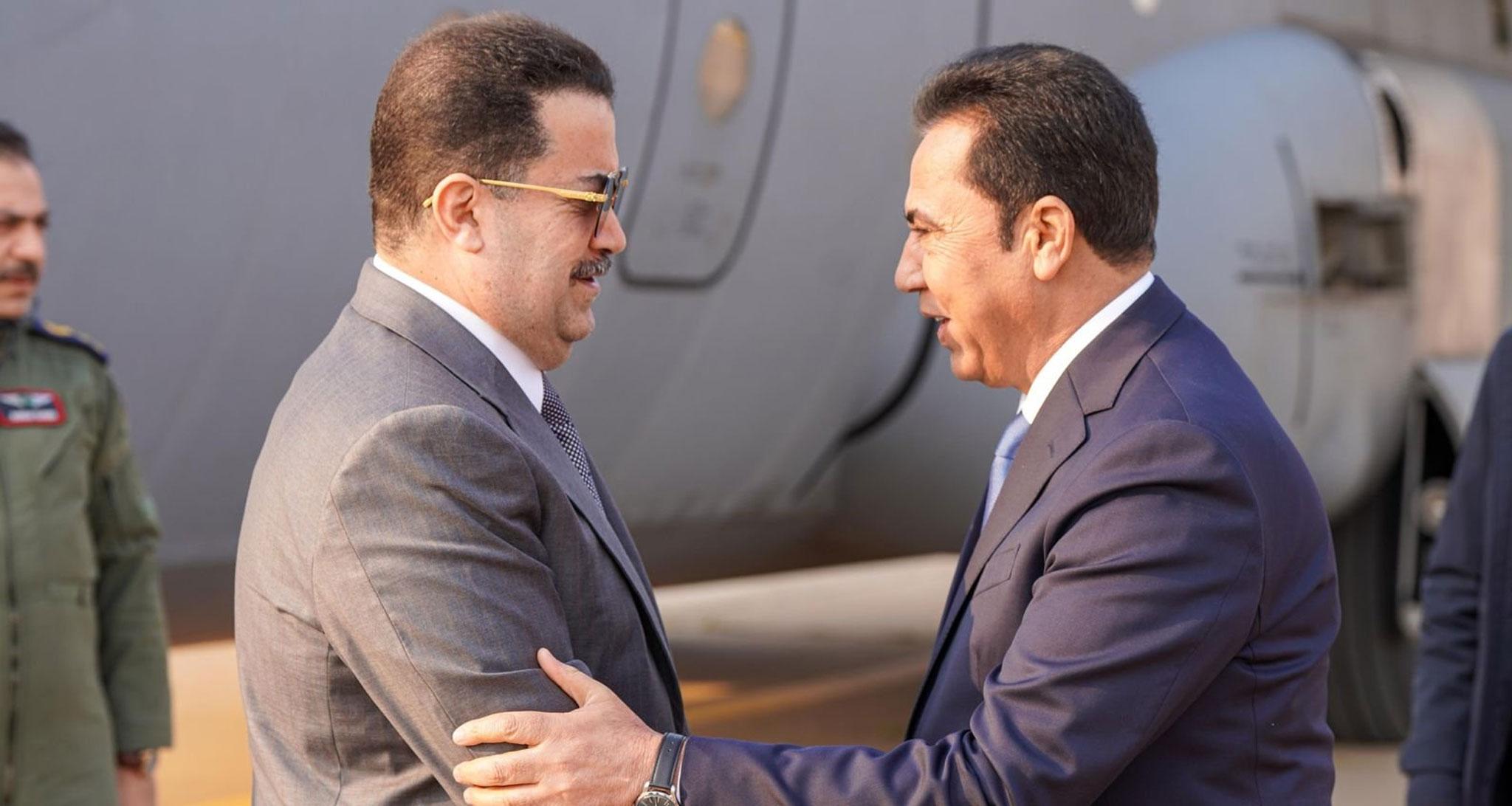 سودانی بۆ بە دواداچوون و کردنەوەی چەند پرۆژەیەکی خزمەتگوزاری گەیشتە موسڵ