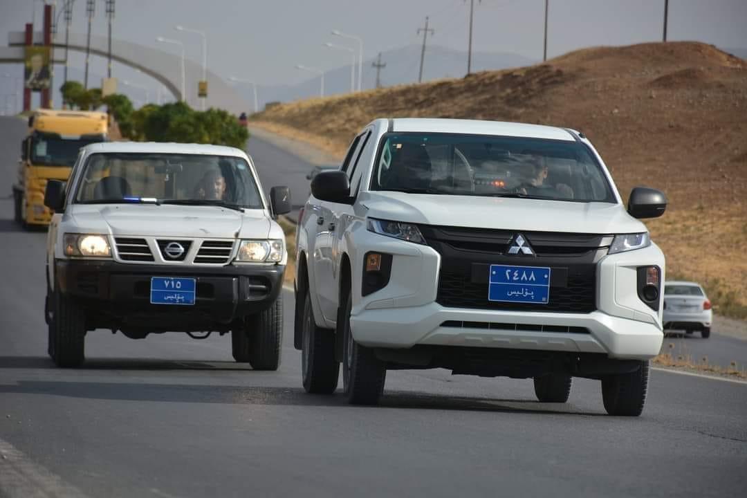 پۆلیسی راپەڕین دەستبەسەر ئۆتۆمبێلێکی دزراودا دەگرێت