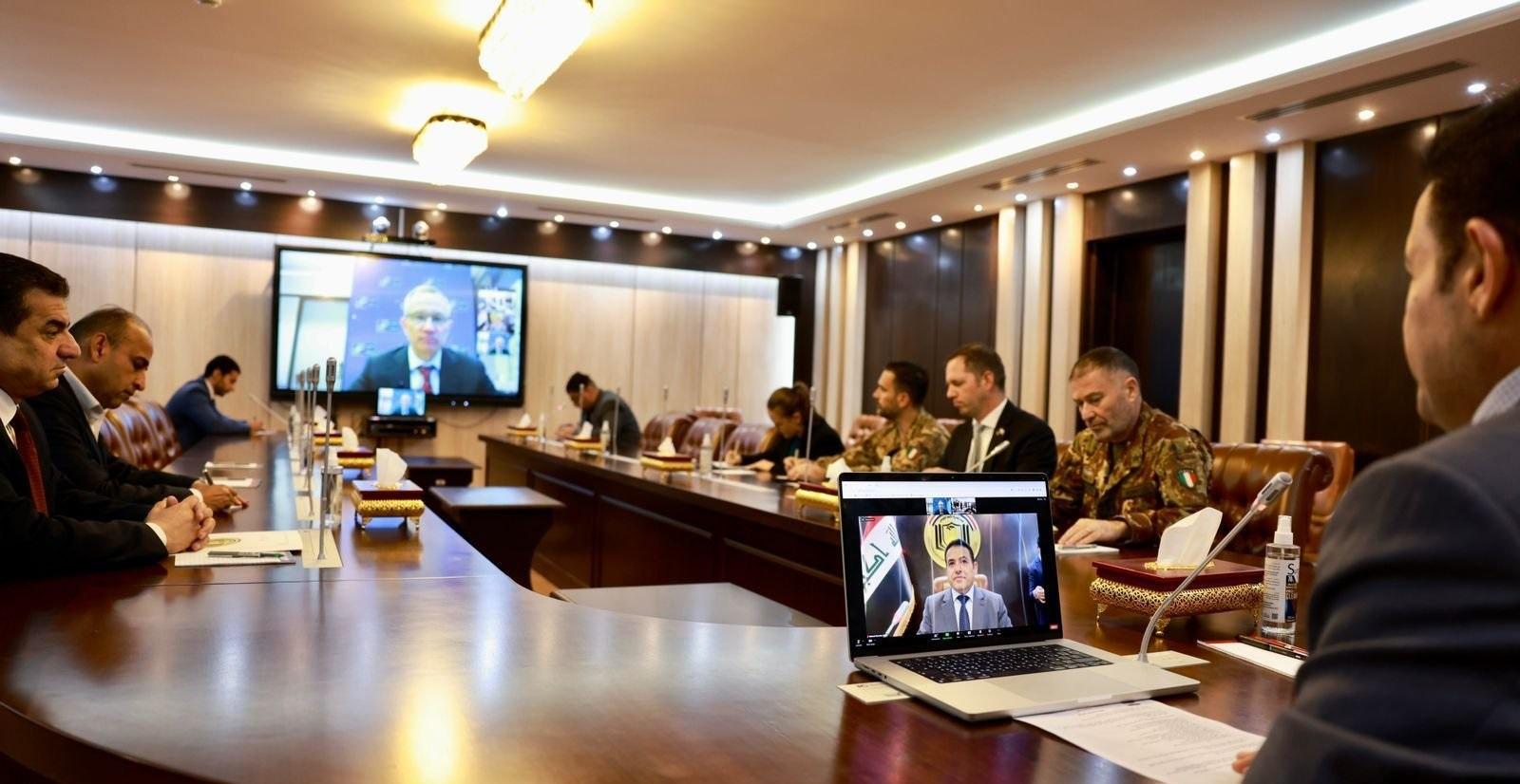 عێراق و ناتۆ کار بۆ زیاتر بە ھێزکردنی پەیوەندییەکانیان دەکەن