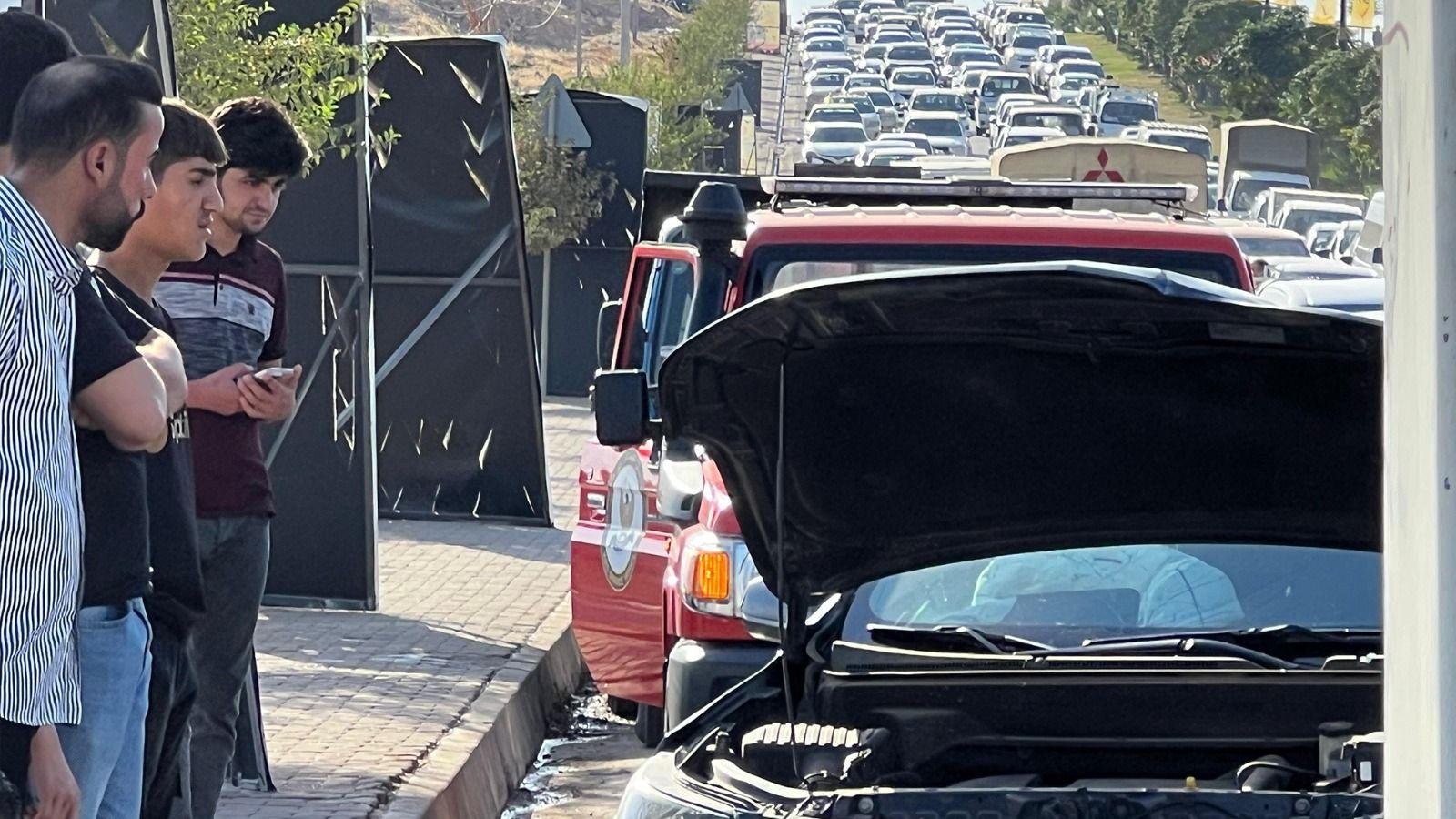 لە ئاکرێ روداوێکی هاتوچۆ لەنێوان شەش ئۆتۆمبێل رویدا