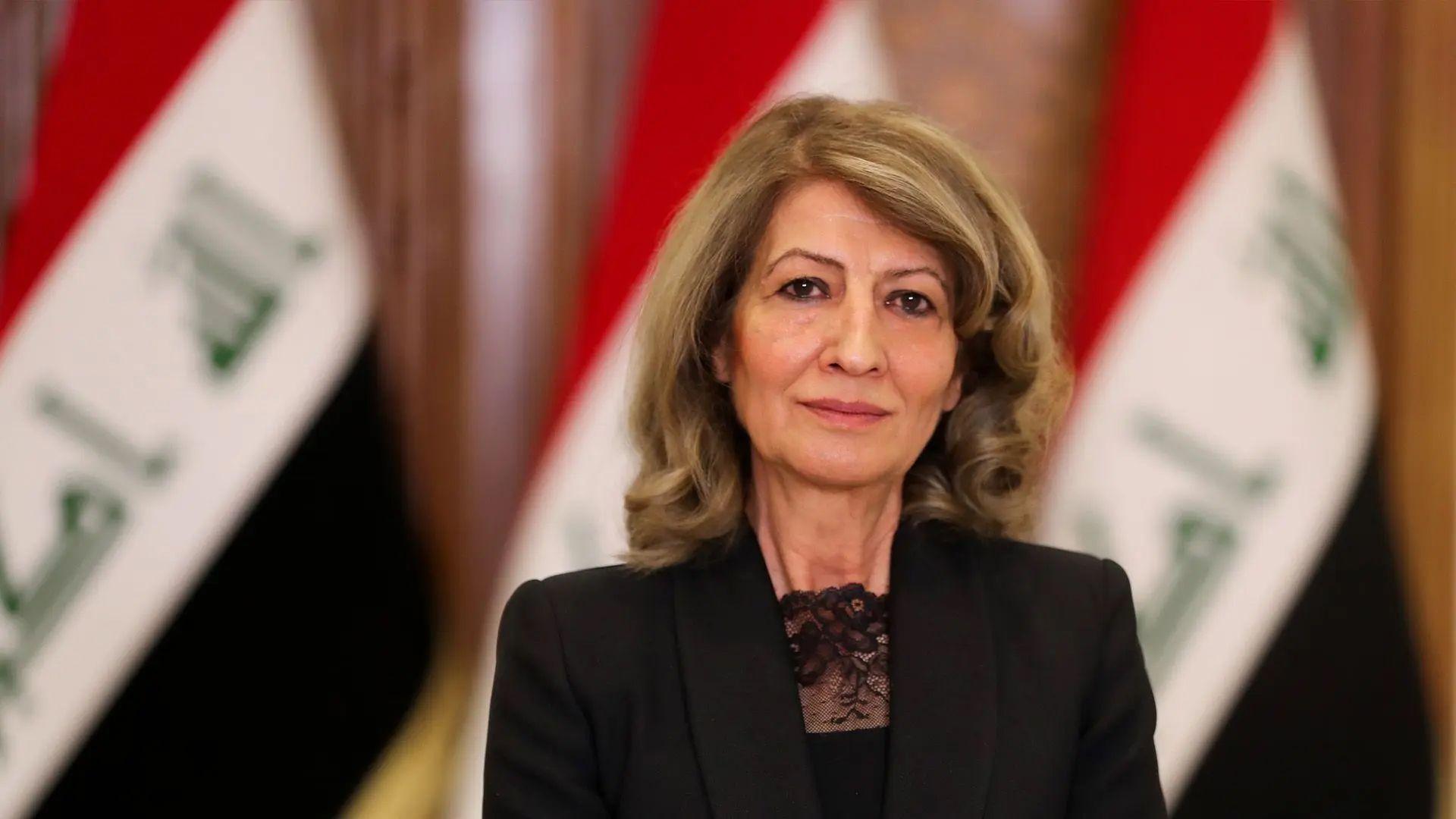 خانمی یەکەمی عیراق پیرۆزبایی لە دەستەی نوێی سەرۆکایەتی ئەنجومەنی نوێنەران دەکات