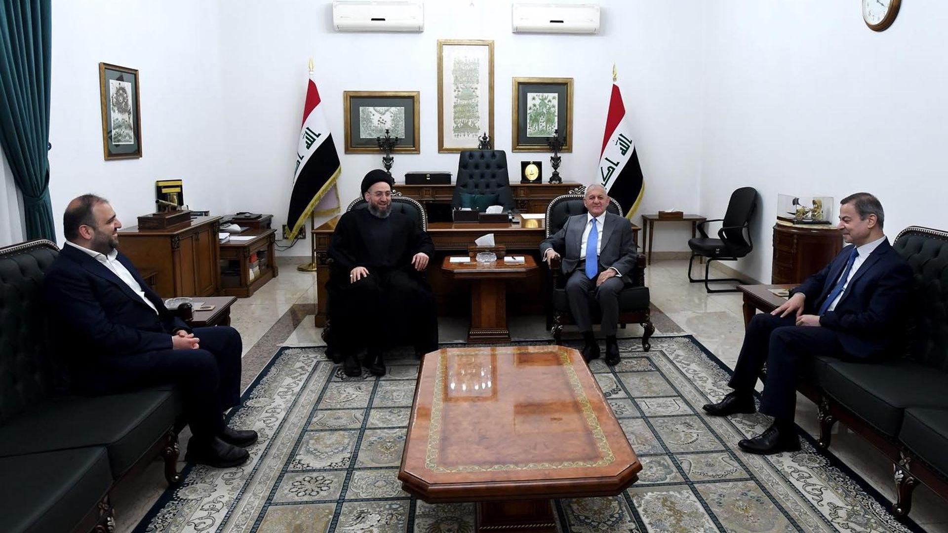 سەرۆک کۆمار پێشوازی لە عەمار حەکیم کرد