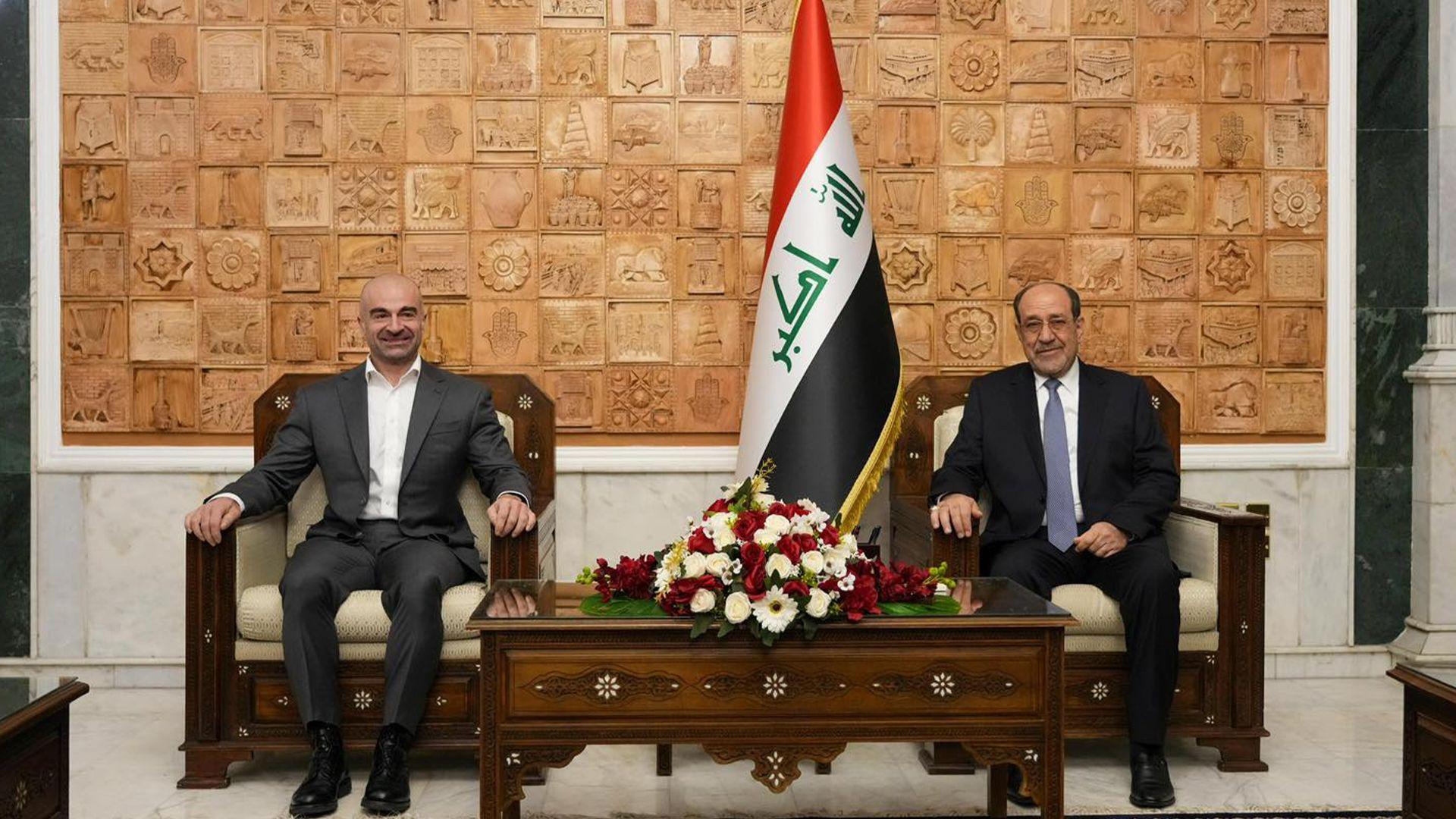 بافڵ جەلال تاڵەبانی و نوری مالیکی کۆبوونەوە