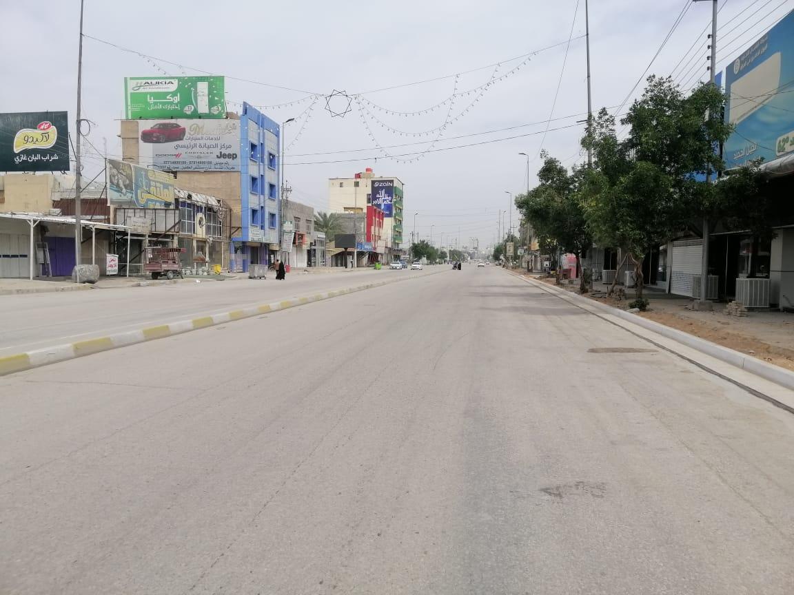 عێراق بۆ ماوەی (١٠) رۆژ قەدەغەی ھاتوچۆی راگەیاند