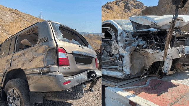لە دوو روداوی هاتوچۆدا پێنج کەس بونە قوربانی