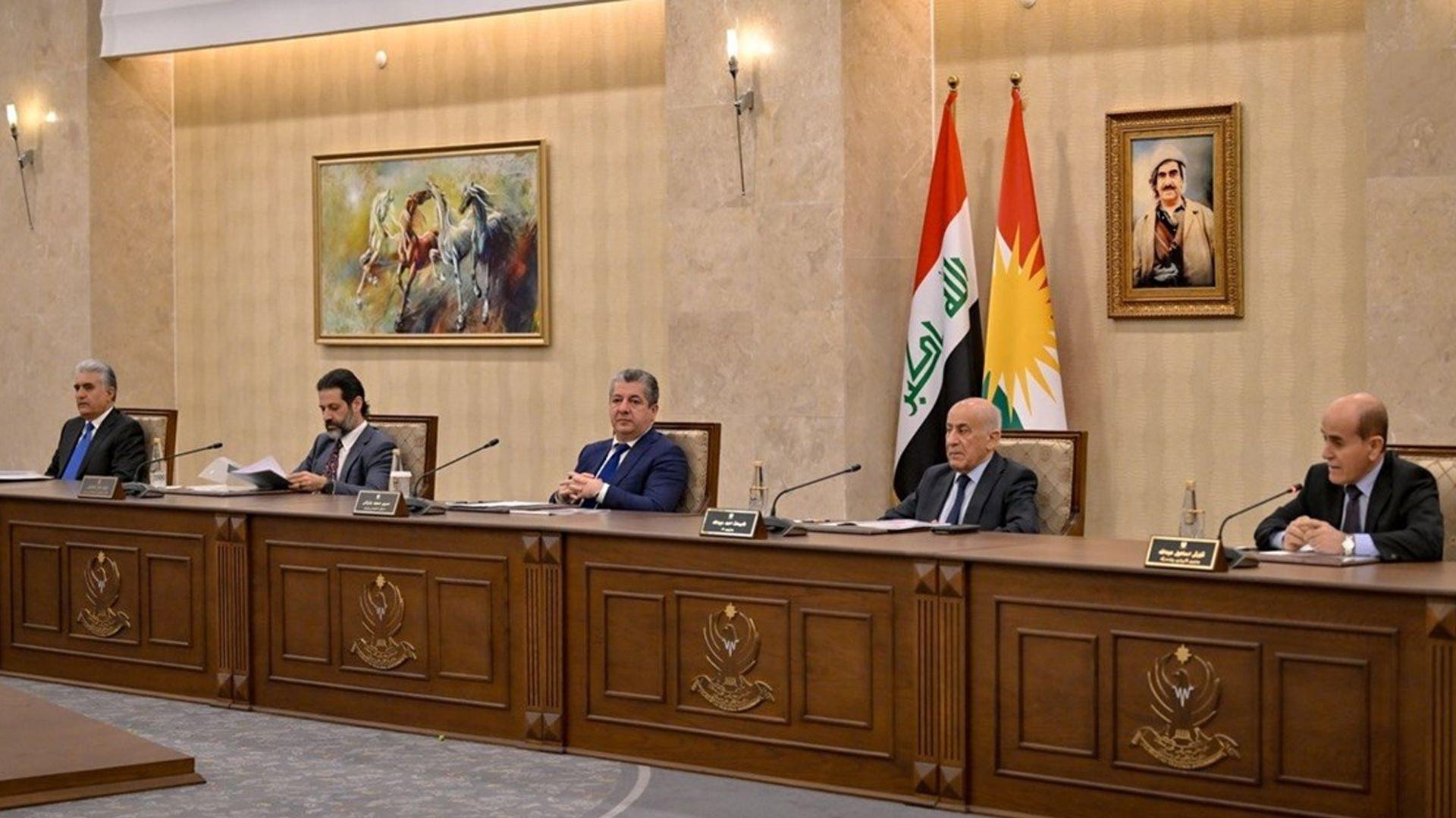 ئەنجومەنی وەزیران کێشەی خانەنشینان و شایستە داراییەکانی هەرێم لەگەڵ بەغداد تاوتوێ دەکات