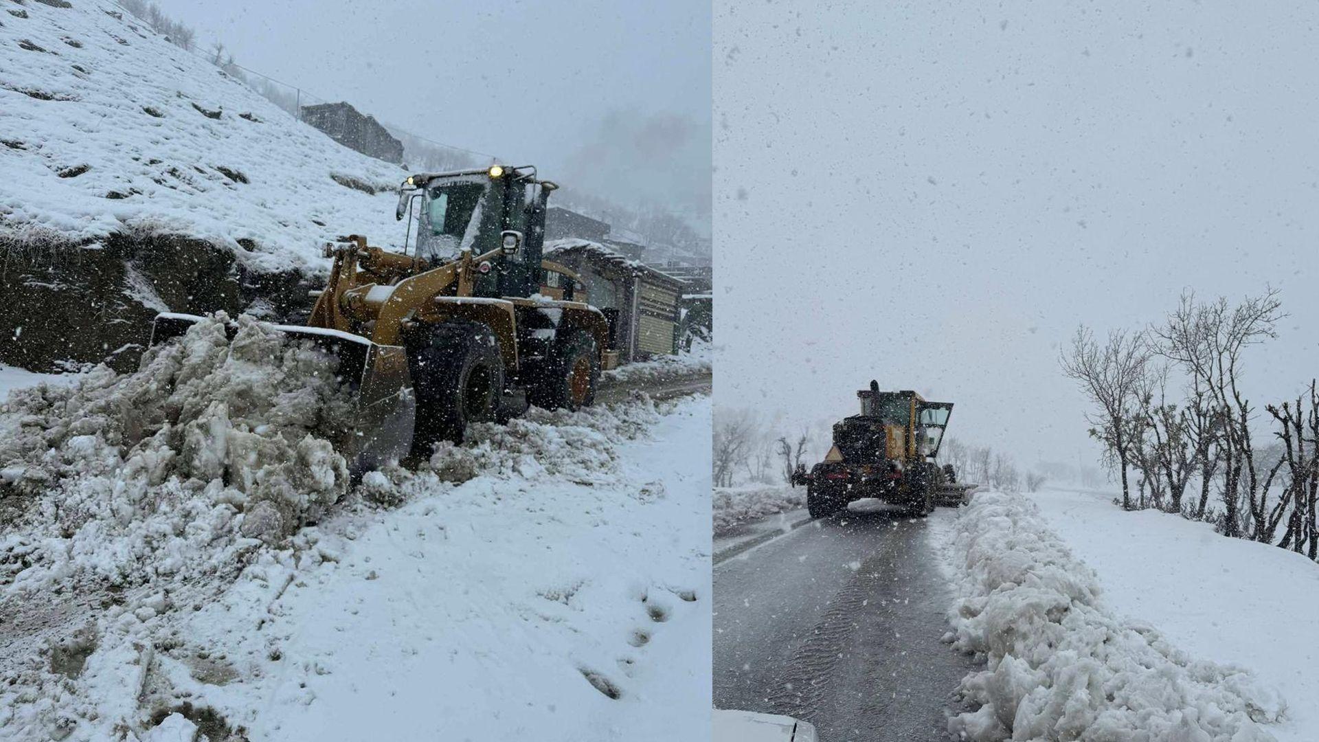 کەشناسی: شەپۆلێکی بەفربارین بەڕێوەیە و لە ژمارەیەک شاریش پلەکانی گەرما دەچنە ژێر سفر