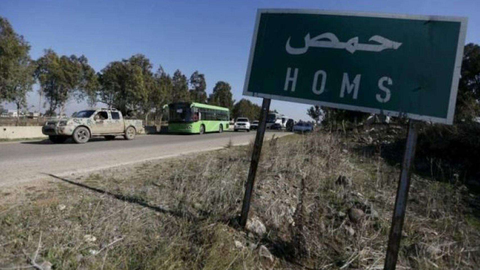 تەقینەوەیەک لە مزگەوتێکی حومس لە سوریا رویدا