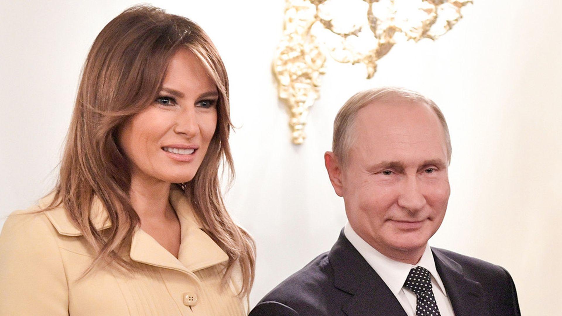 میلانیا ترەمپ: لەگەڵ پوتن کۆبونەوە و پەیوەندی راستەوخۆم هەبووە