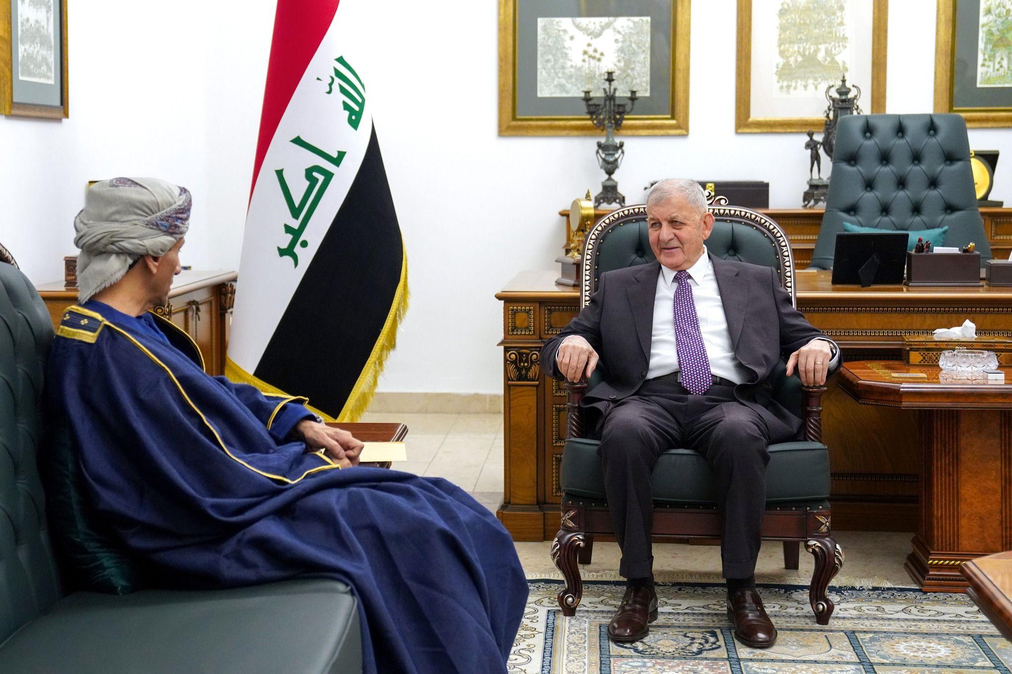 سەرۆک کۆمار پێشوازی لەنوێنەری سکرتێری گشتی نەتەوە یەکگرتووەکان (یونامی) دەکات