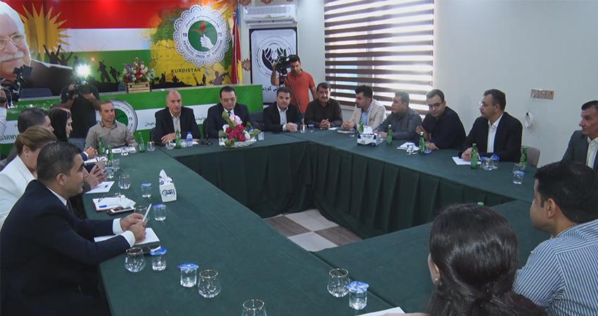 کۆبوونەوەی ھاوپەیمانی کوردستان لە گەرمیان بۆ بانگەشەی ھەڵبژاردن بەرێوەچوو