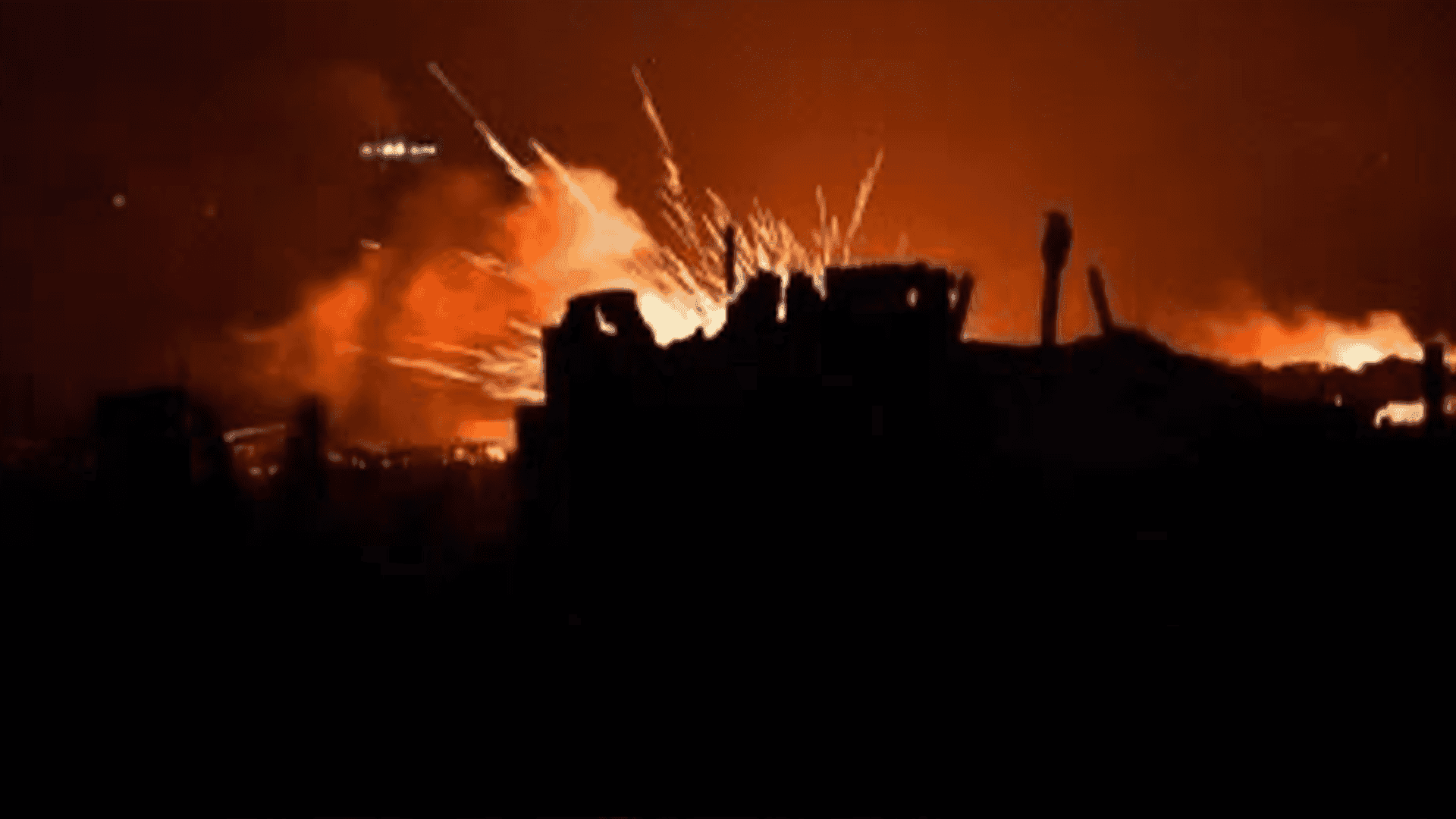 چەند بارەگایەكی گرووپەكانی سەر بەئێران لە سوریا بۆردومانكران