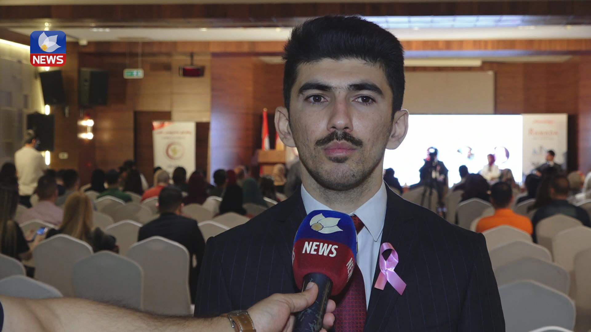 لە ھەولێر کۆنفرانسێک لە ڕۆژی جیھانی بەرەنگاربوونەوەی شێرپەنجەی مەمک ڕێکخرا