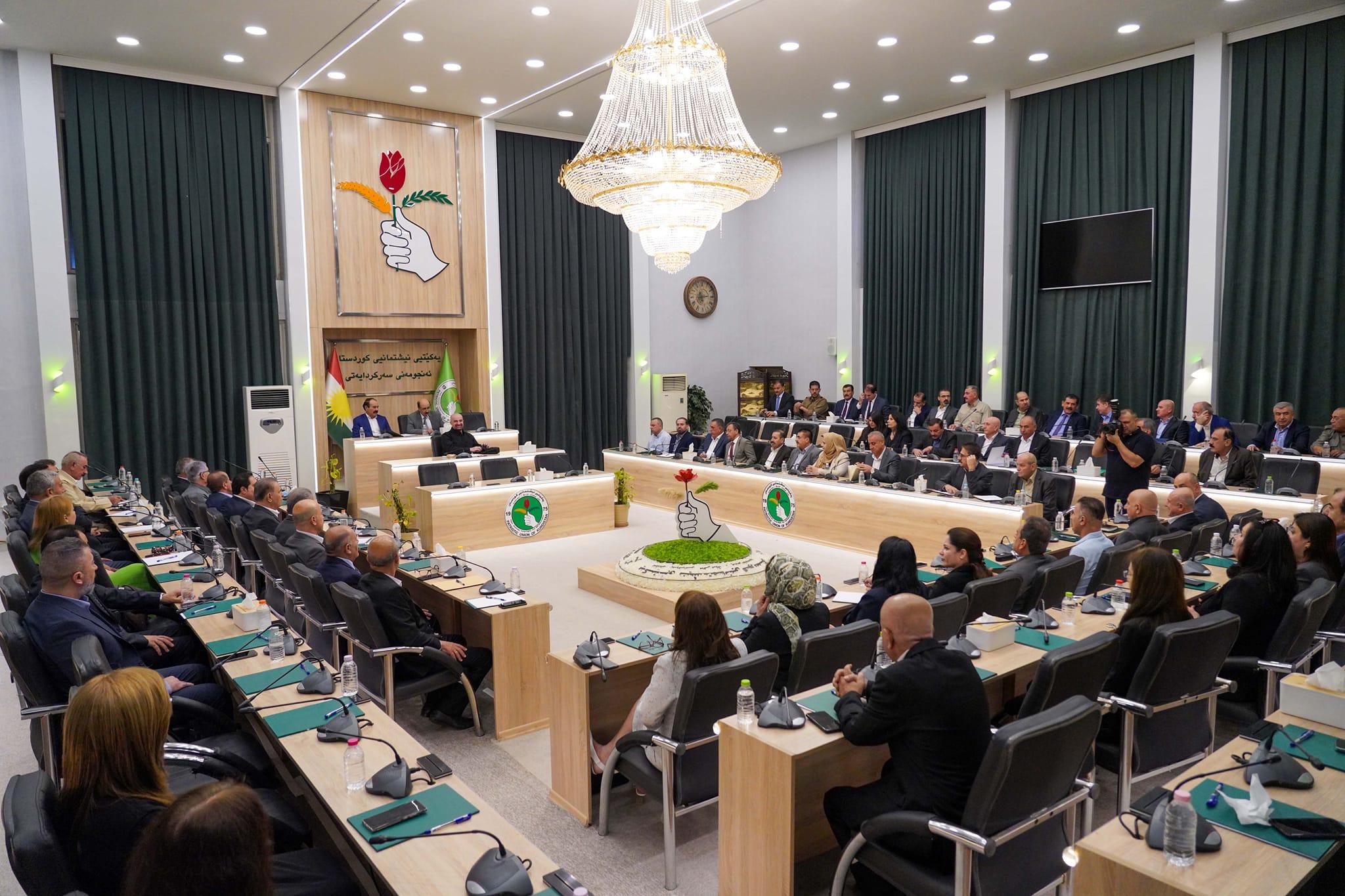 PUK to moot affairs of Kurdistan region parliament, government