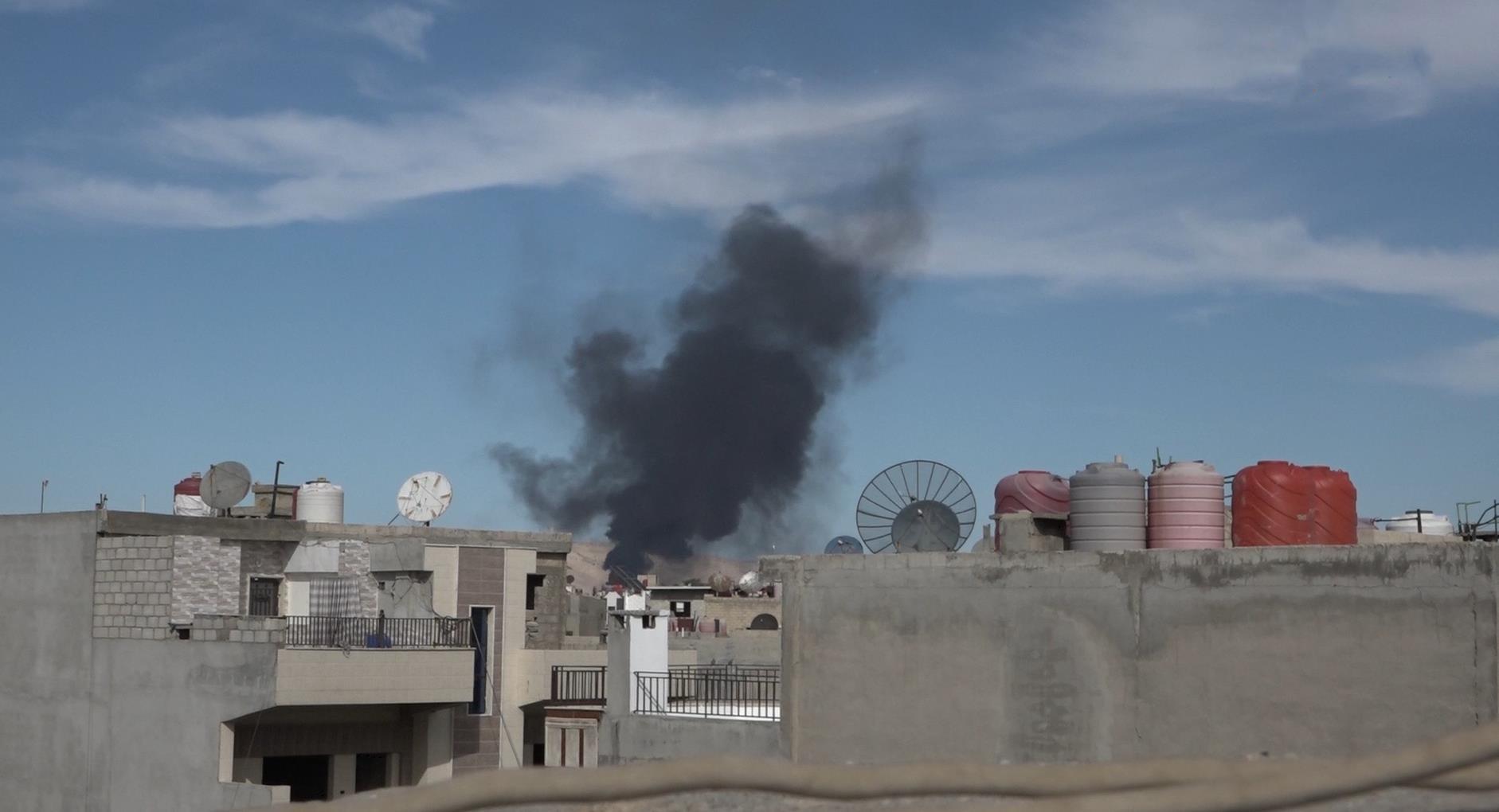 فڕۆکە جەنگییەکانی تورکیا پڕۆژەکانی ژێرخانی رۆژئاوای کوردستان بۆردومان دەکەن