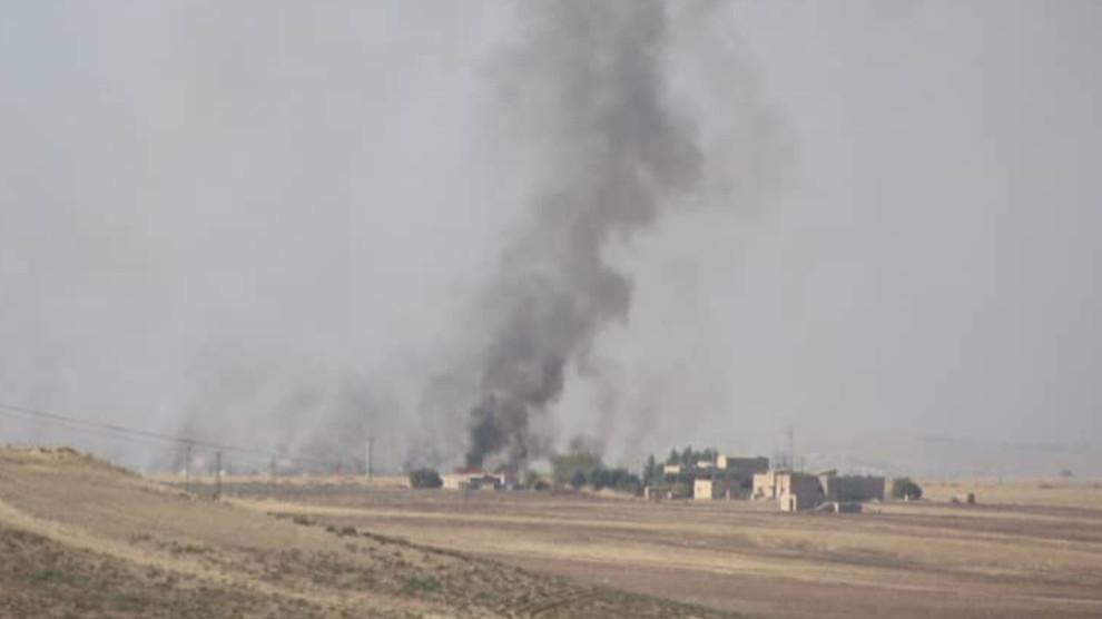 تورکیا تەل تەمر لە حەسەکە بۆردومان دەکات 